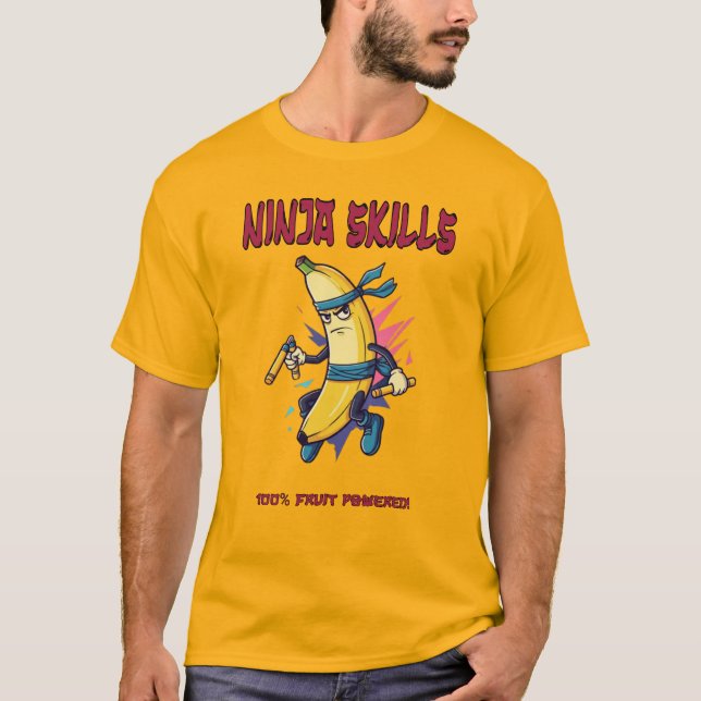 Camiseta Banana Ninja (Anverso)