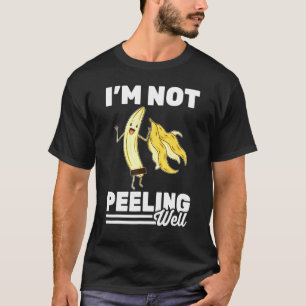 Camiseta Banana No Estoy Desmoronando Bien Vegetariano