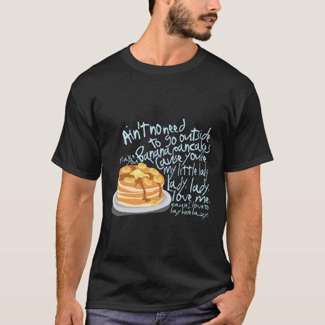 Camiseta Banana Pancakes Classic T-Shirt (Anverso)