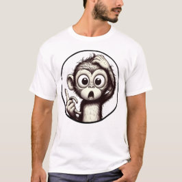 Camiseta Banana Peel Crisis Monkey Tee