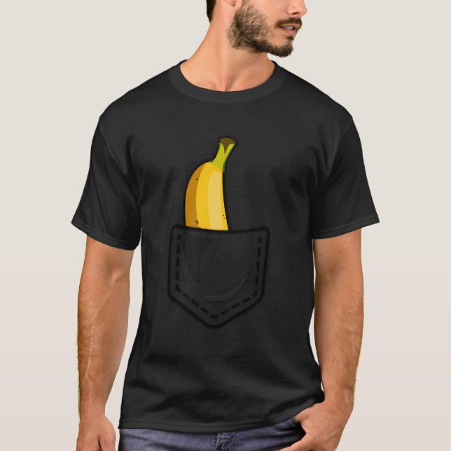 Camiseta Banana Pocket Summer Great Vegan (Anverso)