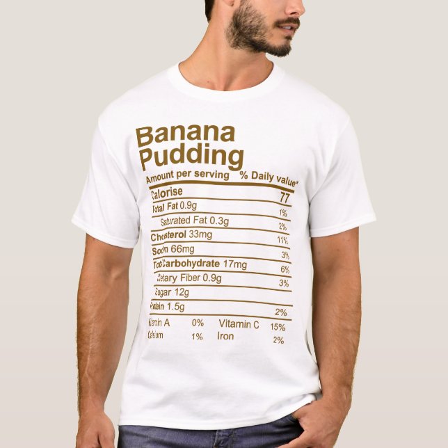 Camiseta Banana Pudding (Anverso)
