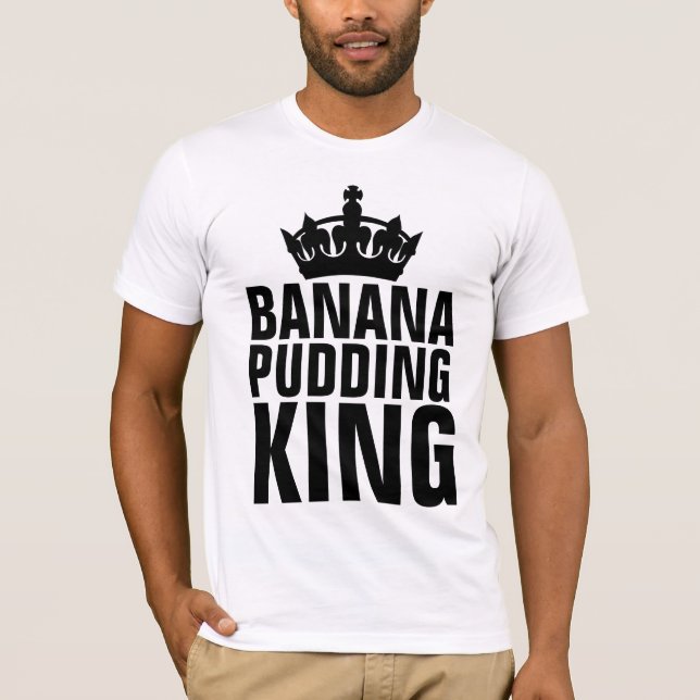 CAMISETA BANANA PUDDING KING T-SHIRS (Anverso)