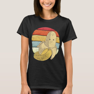 Camiseta Banana Retro Vintage Sunset Cute Alimentos Frutos
