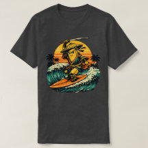 Banana Ronin Surfer — Guerrero Vintage de Verano