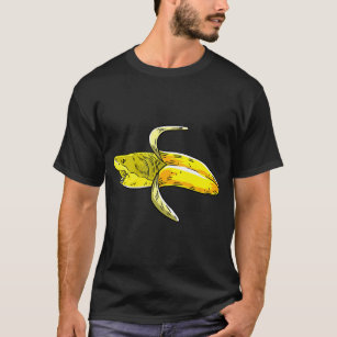 Camiseta Banana Shark Art Gráfica Gráfica Graciosa Humor Fr