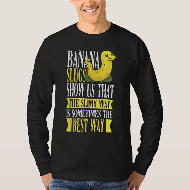 Camiseta Banana Slug Catcher Quote for Snail Catcher 1 (Anverso)