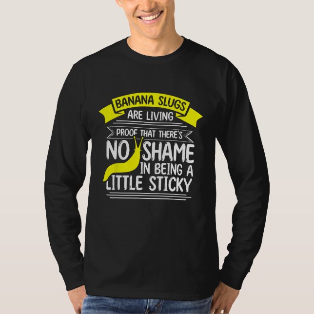 Camiseta Banana Slug Collecting Quote for Slug Science (Anverso)