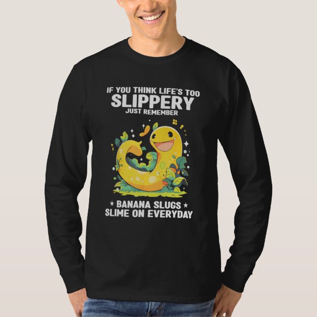Camiseta Banana Slug Collecting Quote for Slug Science 21 (Anverso)