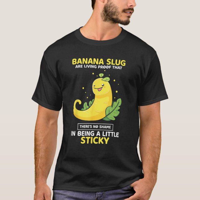 Camiseta Banana Snail Collecting Quote for Snail Catcher 6 (Anverso)