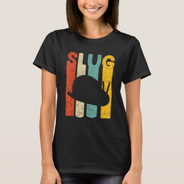 Camiseta Banana Snail Quote for Snail Catcher and Snail Cat (Anverso)