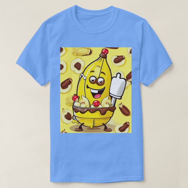 Camiseta Banana Split (Diseño del anverso)
