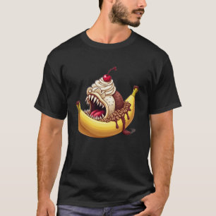 Camiseta BANANA SPLIT MONSTER Moda de vacaciones de verano