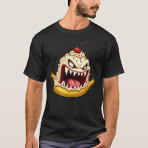 Camiseta BANANA SPLIT MONSTER Moda de vacaciones de verano