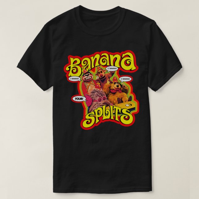 Camiseta Banana Splits (Diseño del anverso)
