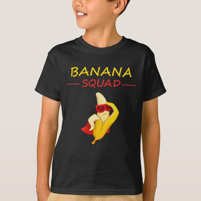 Camiseta Banana Squad Funny (Anverso)