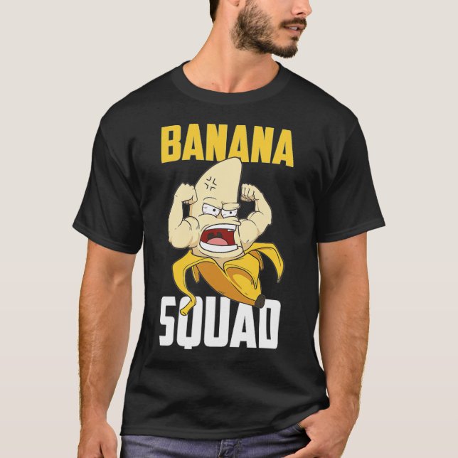 Camiseta Banana Squad Funny Bananas Fruit Costume mejor fri (Anverso)