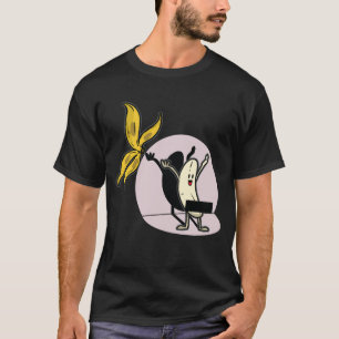 Camiseta Banana Striptease Censurado Gracioso