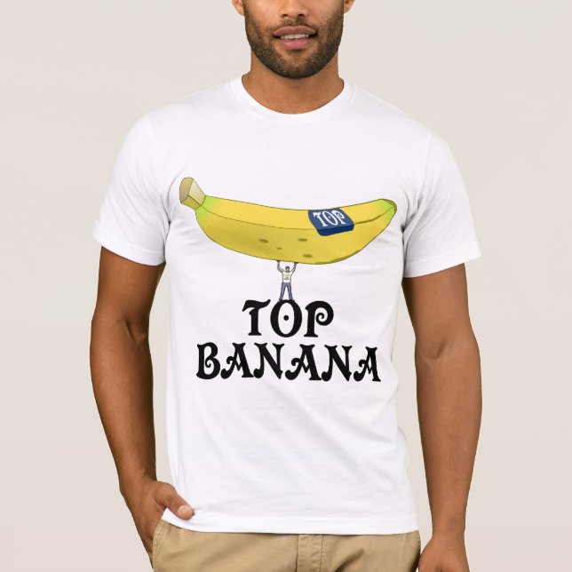Camiseta Banana superior - Personalizada (Anverso)