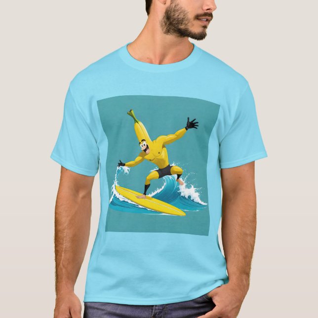 Camiseta Banana Surfer 01 (Anverso)