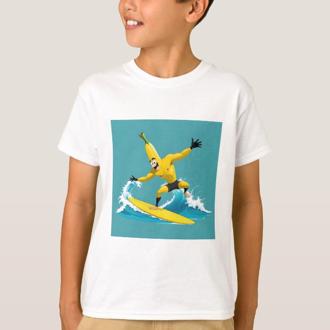 Camiseta Banana Surfer 01 (Anverso)