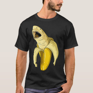 Camiseta Banana Tiburón Banana Fiesta Tiburón Parte temá