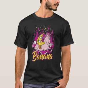 Camiseta Banana Unicorn Plantain Fruit