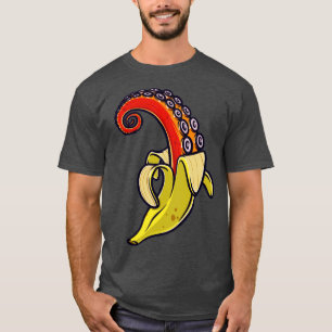 Camiseta Bananapus Banana Octopus Divertido
