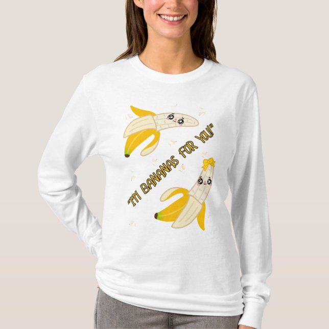 CAMISETA BANANAS PARA TI (Anverso)