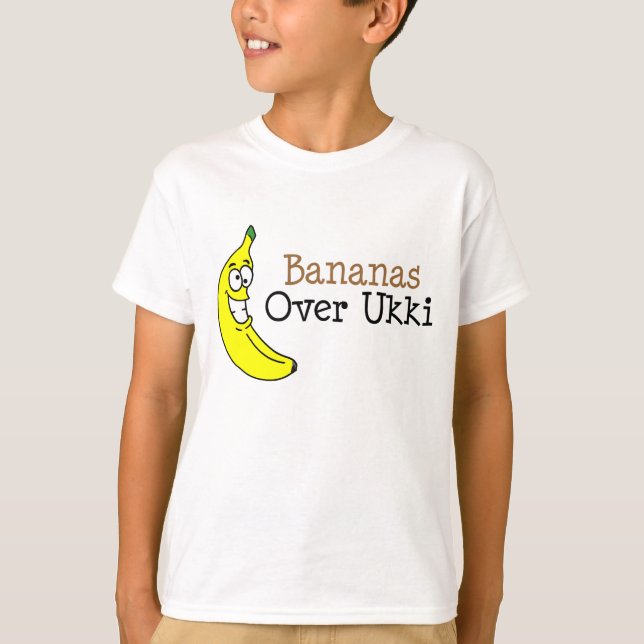 Camiseta Bananas por Ukki (Anverso)