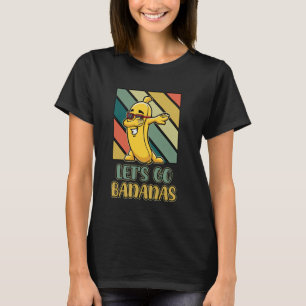 Camiseta Bananas retro vintage gracioso meme de plátanos no