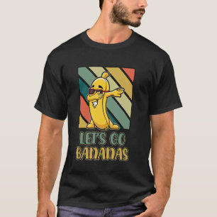 Camiseta Bananas retro vintage gracioso meme de plátanos no