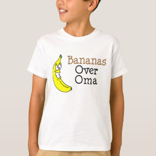 Camiseta Bananas sobre Oma