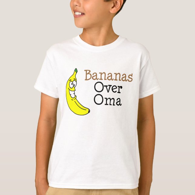 Camiseta Bananas sobre Oma (Anverso)