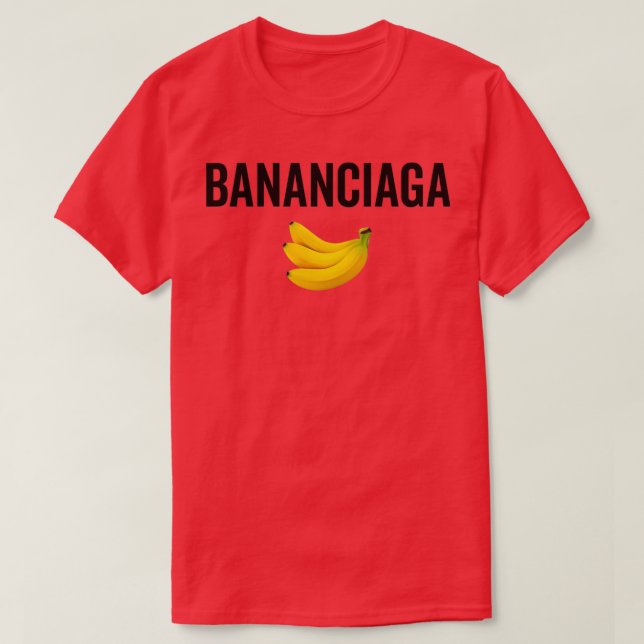 Camiseta Bananciaga (Diseño del anverso)