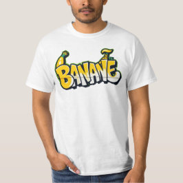 Camiseta banane, graffiti, fruit, street art, urban