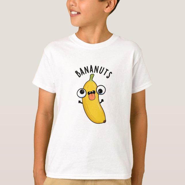 Camiseta Bananus Funny Crazy Banana Fruit Pun (Anverso)