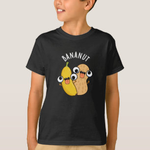 Camiseta Bananut Funny Fruit Banana Pun Dark BG