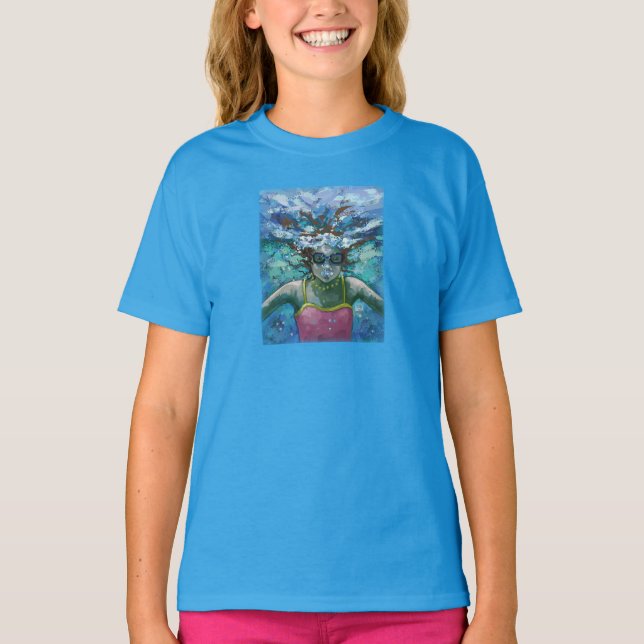 Camiseta Bañarse bajo el agua (Anverso)