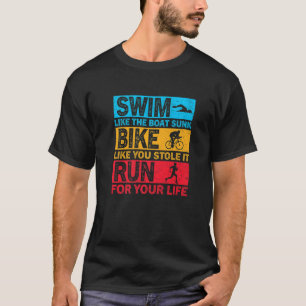 Camiseta Bañarse Como La Bicicleta Del Barco Sunk Como Si S
