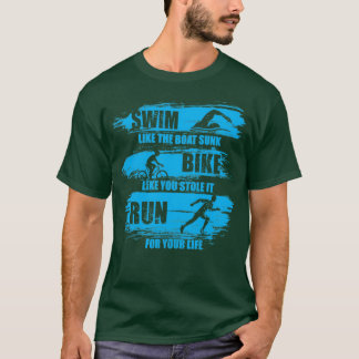 Camiseta Bañarse Como La Bicicleta Del Barco Sunk Como Si S