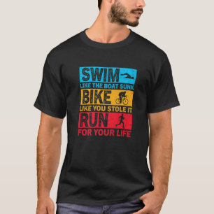 Camiseta Bañarse Como La Bicicleta Del Barco Sunk Como Si S