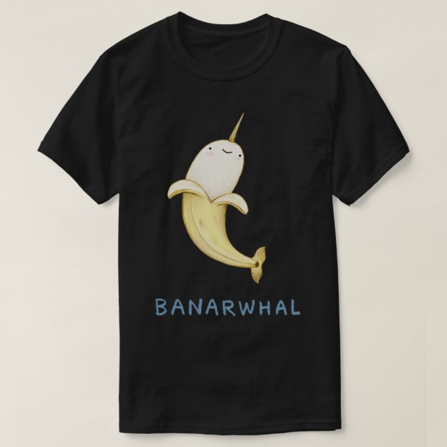 Camiseta Banarwhal (Diseño del anverso)