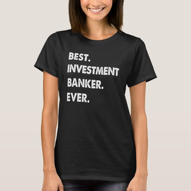 Camiseta Banca de inversión Mejor Banca de Inversión (Anverso)