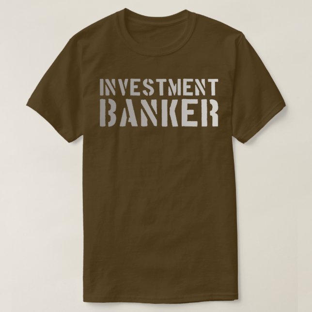 Camiseta Banca de Inversiones (Diseño del anverso)