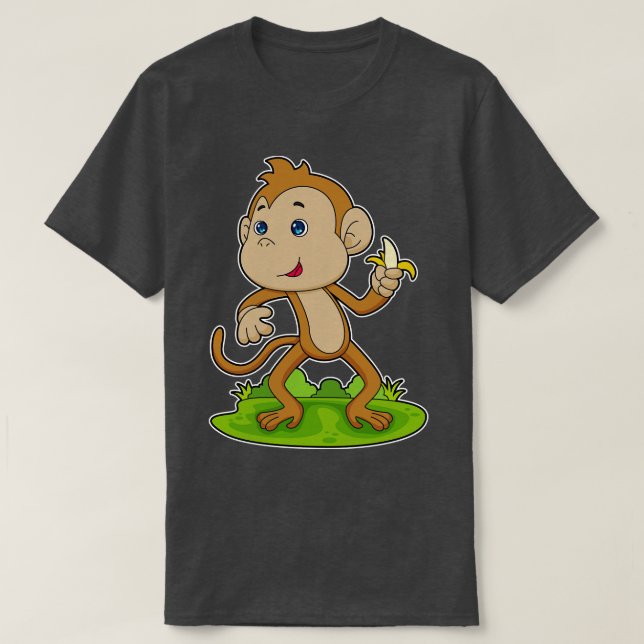 Camiseta Banca de monos 2 (Diseño del anverso)