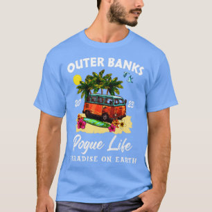 Camiseta Banca externa Pogue Life Paradise On Earth 2023