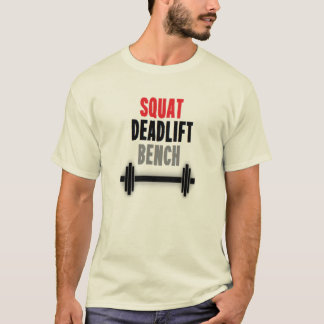 Camiseta Banco agazapado de Deadlift