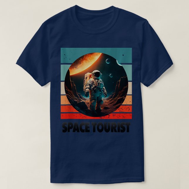 Camiseta Banco de astronautas del espacio ultraterrestre co (Diseño del anverso)