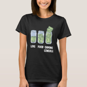 Camiseta banco de dinero de consola de juegos